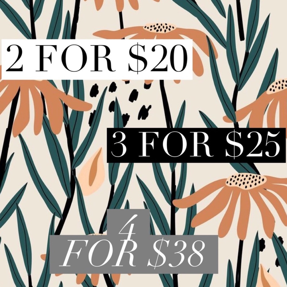 anything marked with 🍁 are on sale!